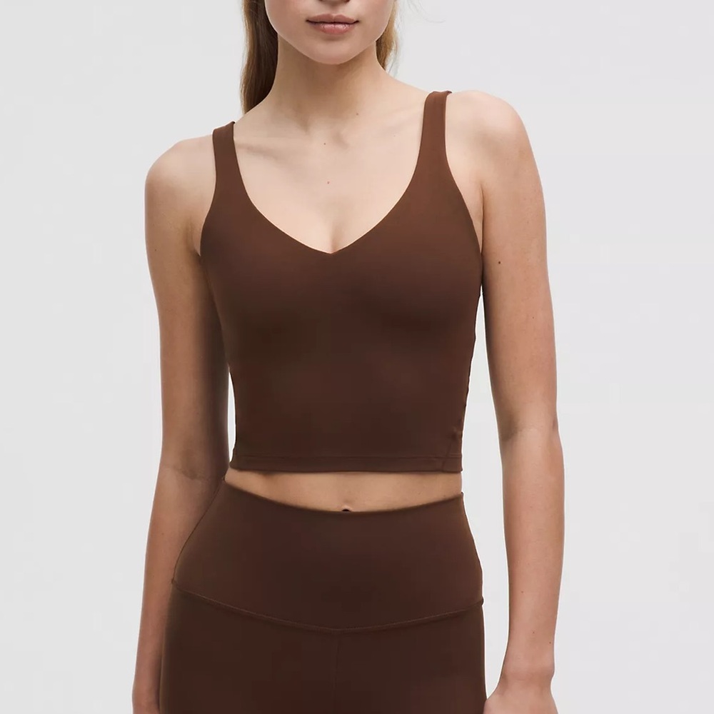 lululemon Align Tank in lava cake